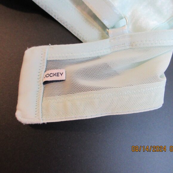 JOCKEY MINT GREEN~34DD BRA~LIGHTLY PADDED WITH PARTIALLY MESH BACK~SWEET - Picture 4 of 13